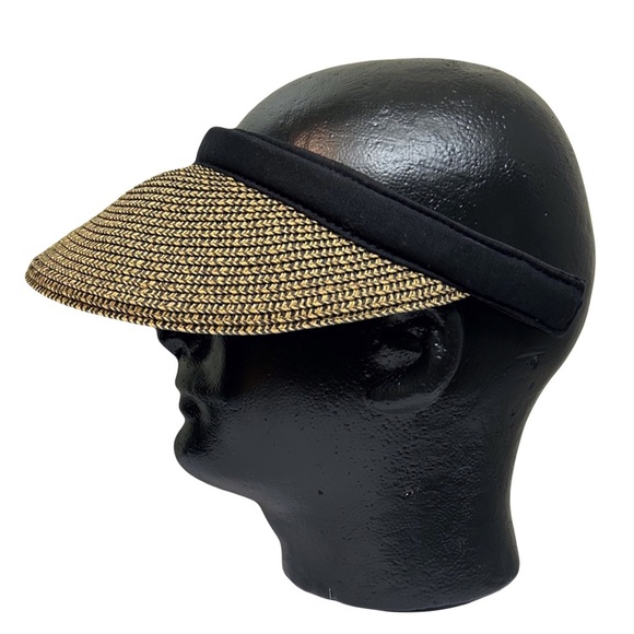 Sun & Sand Giana Tweed Braided Visor - Picture 2 of 7